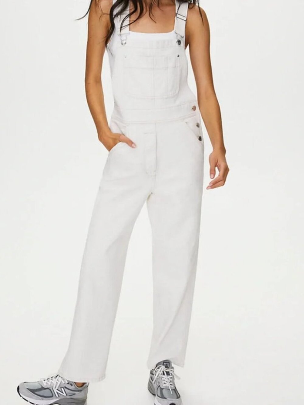 Aritzia Wilfred Free Carina Overall in Birch, Size XS